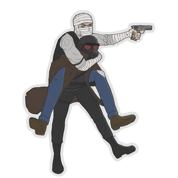 Courier 6 / Joshua Graham sticker