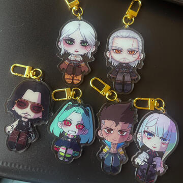 CDPR Franchise keychains